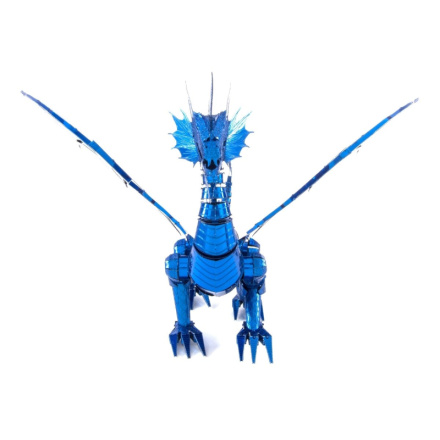 METAL EARTH 3D puzzle Modrý drak (ICONX) 125268