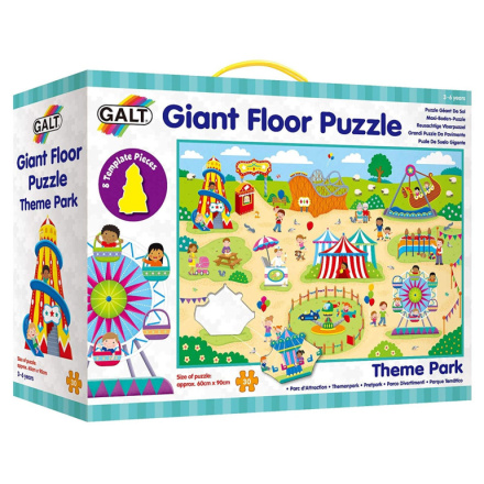 GALT Obří podlahové puzzle Zábavní park 30 dílků 125350