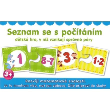 DOHÁNY Puzzle dvojice Seznam se s počítáním 125669