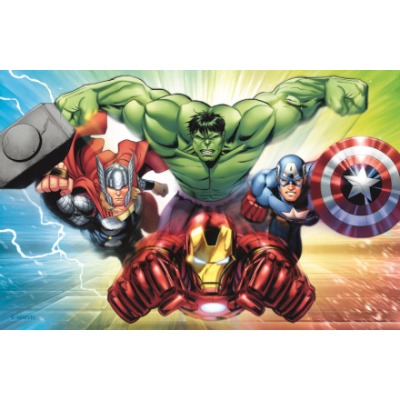 TREFL Puzzle Avengers: Silná čtyřka 54 dílků 125799