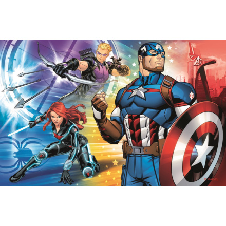 TREFL Puzzle Avengers: Kapitán Amerika 54 dílků 125800