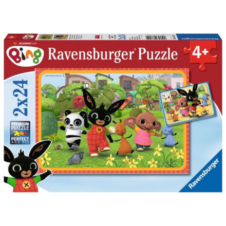 RAVENSBURGER Puzzle Bing 2x24 dílků 127220