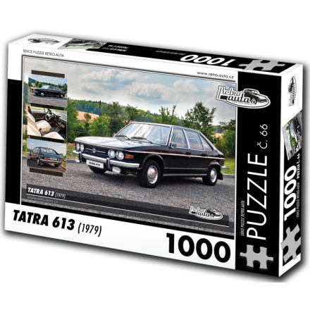 RETRO-AUTA Puzzle č. 66 Tatra 613 (1979) 1000 dílků 127281