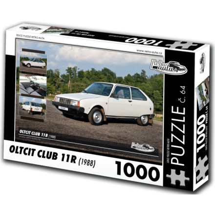 RETRO-AUTA Puzzle č. 64 Oltcit Club 11R (1988) 1000 dílků 127289