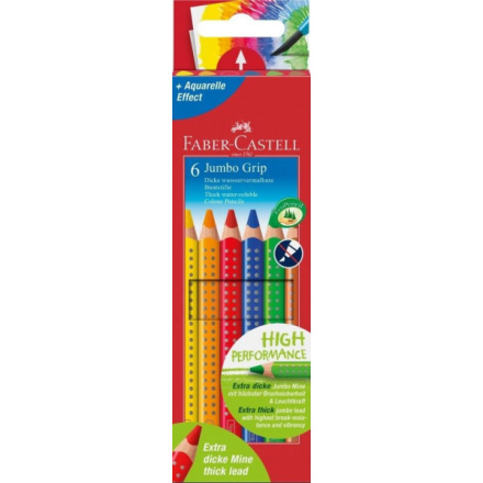 Faber-Castell Pastelky Jumbo Grip 6ks 128853