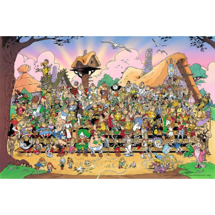RAVENSBURGER Puzzle Asterix a Obelix: Rodinná fotka 3000 dílků 128923