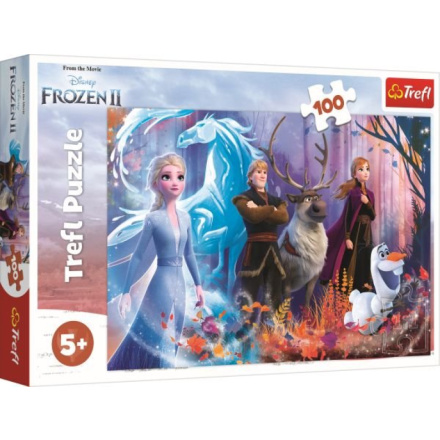 TREFL Puzzle Ledové království 2: Mrazivá magie 100 dílků 129693