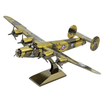 METAL EARTH 3D puzzle B-24 Liberator 130778, 38 dílků