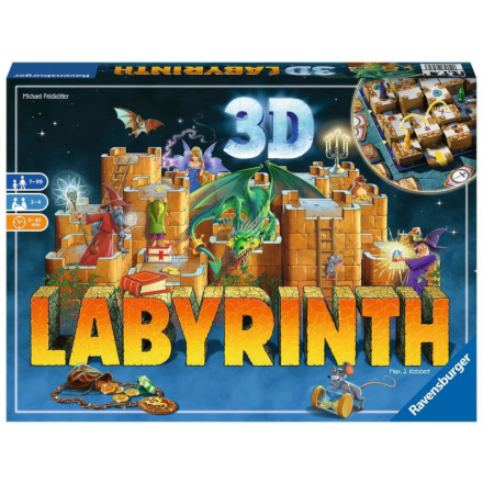 RAVENSBURGER Hra Labyrinth 3D 130836