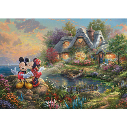 SCHMIDT Puzzle Miláčci Mickey a Minnie 1000 dílků 132013