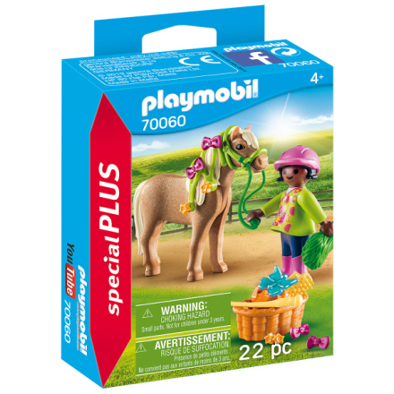 PLAYMOBIL® Special Plus 70060 Dívka s poníkem 132307