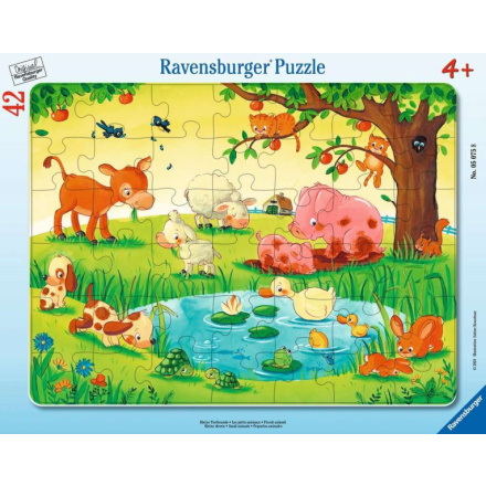 RAVENSBURGER Puzzle Zvířátka u rybníka 42 dílků 132591