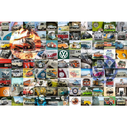 RAVENSBURGER Puzzle 99 fotografií VW 3000 dílků 132744