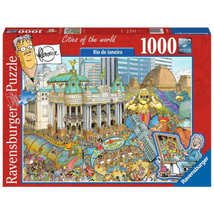 RAVENSBURGER Puzzle Města světa: Rio de Janeiro 1000 dílků 132746