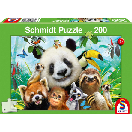 SCHMIDT Puzzle Zvířecí zábava 200 dílků 133419
