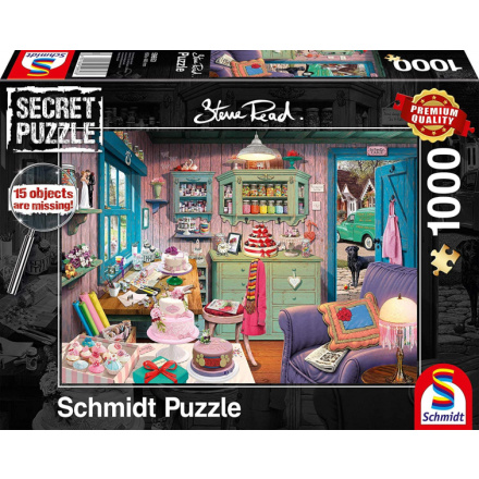 SCHMIDT Secret puzzle Babiččin pokoj 1000 dílků 133421