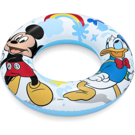 BESTWAY Nafukovací kruh Mickey Mouse a Kačer Donald 56cm 134415