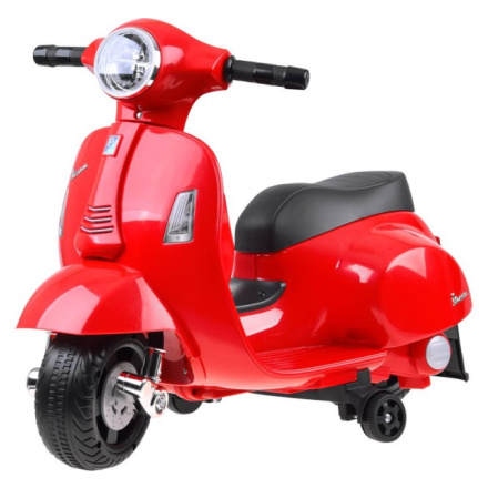 Elektrický skútr Vespa červená 136515