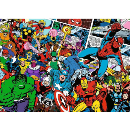 RAVENSBURGER Puzzle Challenge: Marvel 1000 dílků 136649