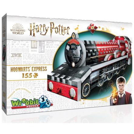 WREBBIT poškozeý obal: 3D puzzle Harry Potter: Bradavický expres 155 dílků 137029