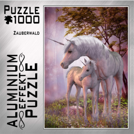 M.I.C. Metalické puzzle Kouzelný les 1000 dílků 137259