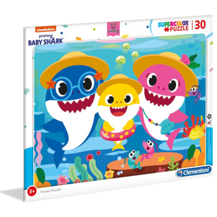CLEMENTONI Puzzle Baby Shark: Dovolená 30 dílků 138612