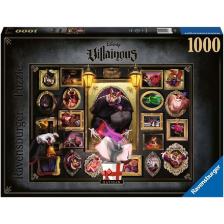 RAVENSBURGER Puzzle Disney Villainous: Ratigan 1000 dílků 138748