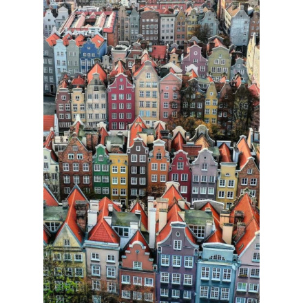 RAVENSBURGER Puzzle Gdaňsk, Polsko 1000 dílků 138878