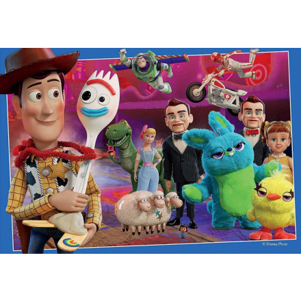 RAVENSBURGER Puzzle Toy story 4: Woody a Forky 35 dílků 139060