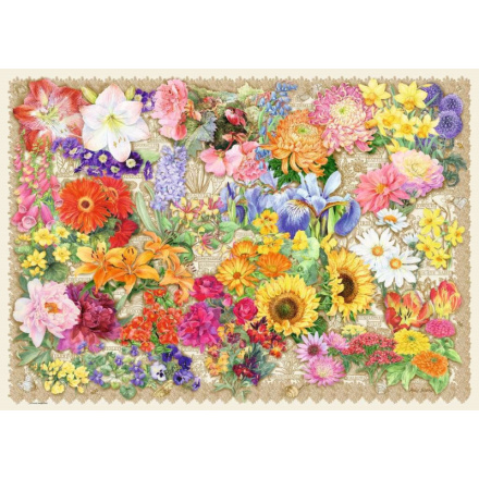 RAVENSBURGER Puzzle Nádherná květena 1000 dílků 139111