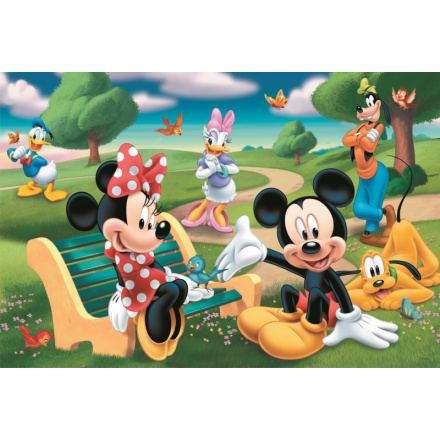 TREFL Puzzle Mickey Mouse: Mezi přáteli MAXI 24 dílků 139337