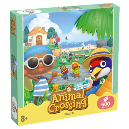 WINNING MOVES Puzzle Zábava v Animal Crossing 500 dílků 139801