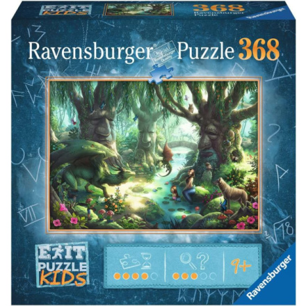 RAVENSBURGER Únikové EXIT puzzle Kids Kouzelný les 368 dílků 139921