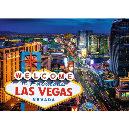 RAVENSBURGER Puzzle Las Vegas 1000 dílků 139923