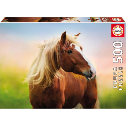 EDUCA Puzzle Kůň za úsvitu 500 dílků 140107