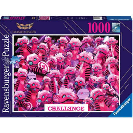 RAVENSBURGER Puzzle Challenge: Masked Singer Monster 1000 dílků 140343