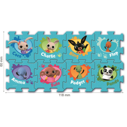 TREFL Pěnové puzzle Bing 140641, 8x kostka