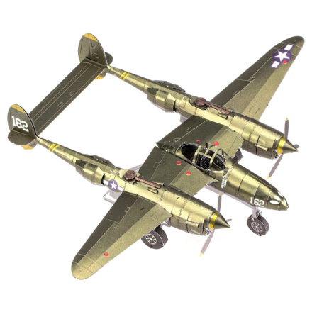 METAL EARTH 3D puzzle Lockheed Martin P-38 Lightning (ICONX) 140971