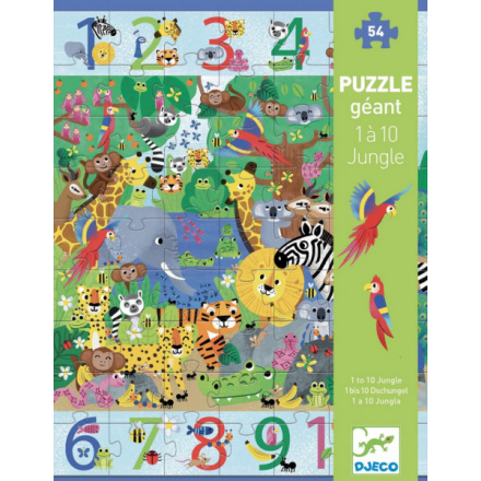 DJECO Puzzle Džungle 54 dílků 141051