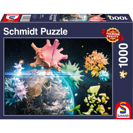 SCHMIDT Puzzle Planeta Země 2020, 1000 dílků 141736