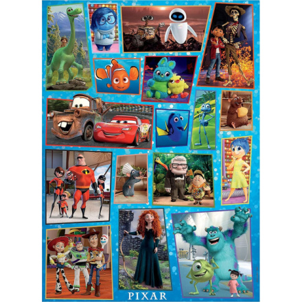 EDUCA Dřevěné puzzle Disney Pixar 100 dílků 141905