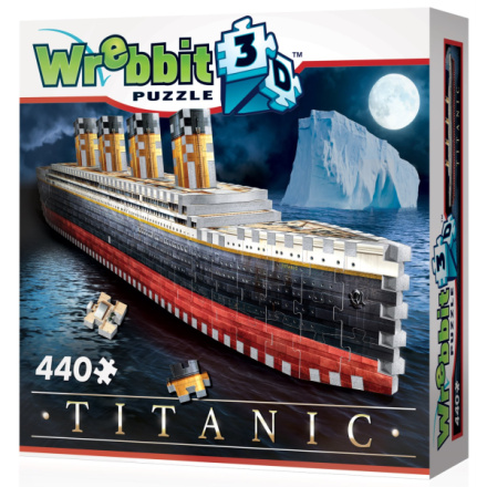 WREBBIT 3D puzzle Titanic 440 dílků 141919
