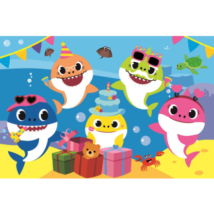 TREFL Puzzle Baby Shark: Oslava MAXI 24 dílků 142582