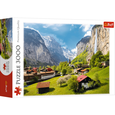 TREFL Puzzle Lauterbrunnen, Švýcarsko 3000 dílků 142619