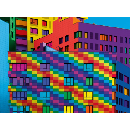 CLEMENTONI Puzzle ColorBoom: Squares 500 dílků 142745