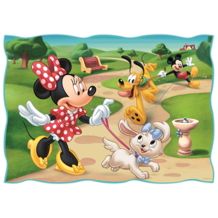 TREFL Puzzle Mickey Mouse: Krásný den 4v1 (35,48,54,70 dílků) 143641