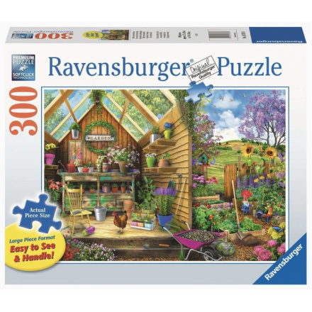 RAVENSBURGER Puzzle Zahradníkovo útočiště EXTRA 300 dílků 144058