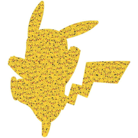 RAVENSBURGER Tvarové puzzle Pokémon Pikachu 727 dílků 144091