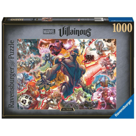 RAVENSBURGER Puzzle Marvel Villainous: Ultron 1000 dílků 144095