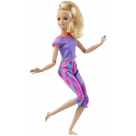 MATTEL Barbie V pohybu: Blondýnka 144163
